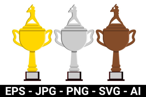 Baseball Trophy Perfect for Design