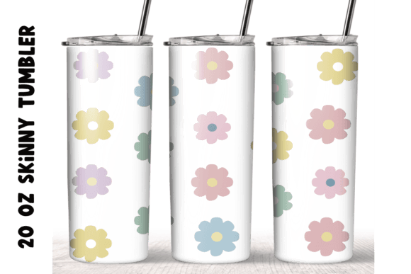Boho Daisies 20oz Tumbler Sublimation