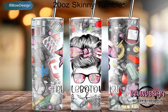 Phlebotomist Life 20oz Skinny Tumbler